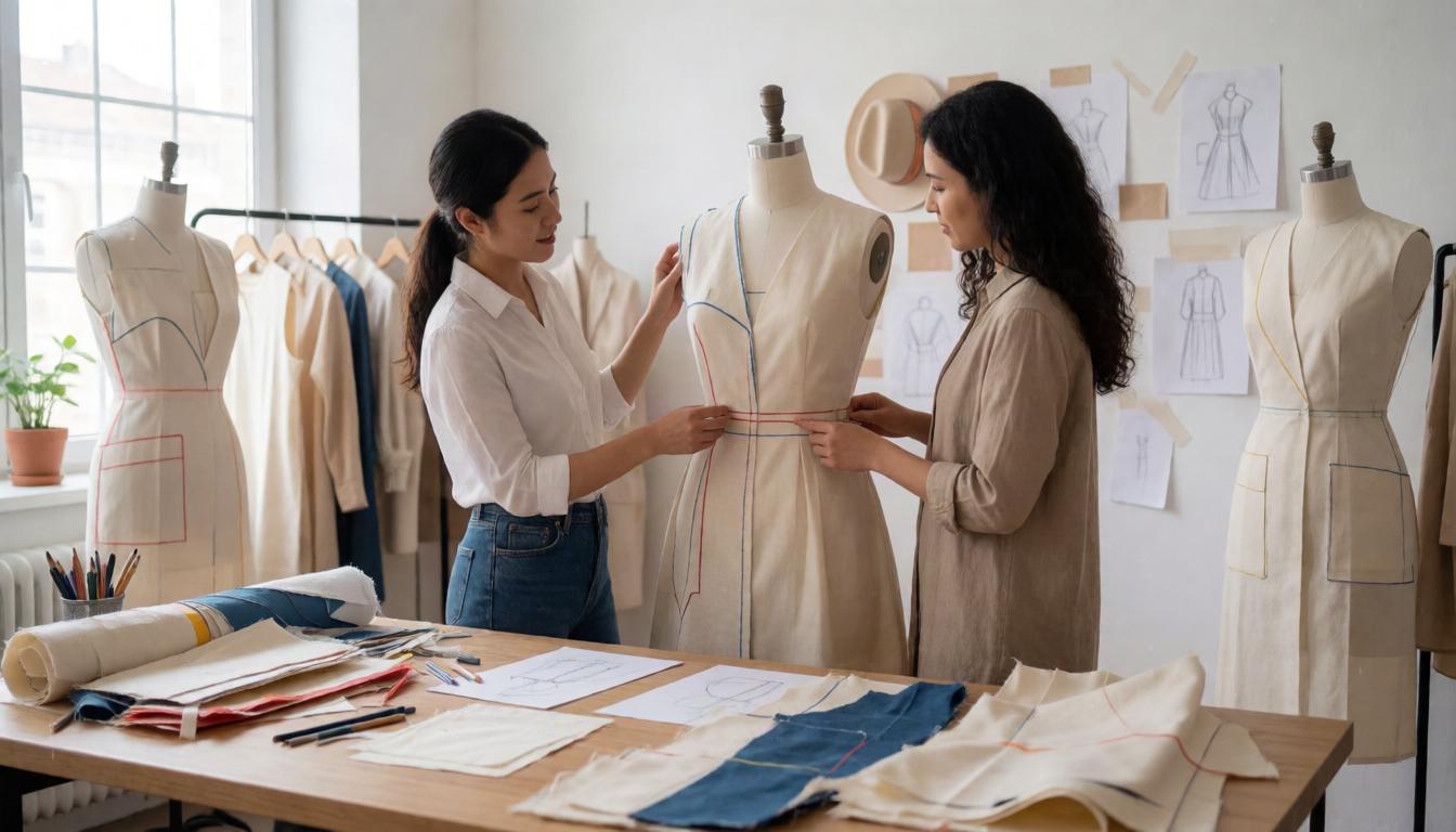 Services shaped around the garment